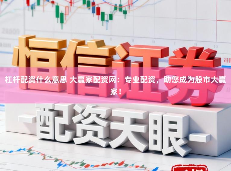 杠杆配资什么意思 大赢家配资网：专业配资，助您成为股市大赢家！