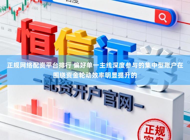 正规网络配资平台排行 偏好单一主线深度参与的集中型账户在围绕资金轮动效率明显提升的
